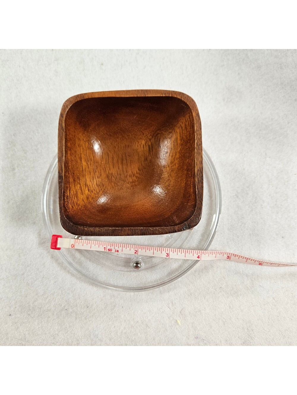 Vintage Wood Serving Tray Set 3 Bowls Philippines Mahogany Condiment Snack - Picture 8 of 12